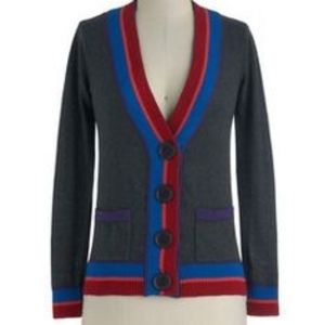 Modcloth Dark Gray Cardigan